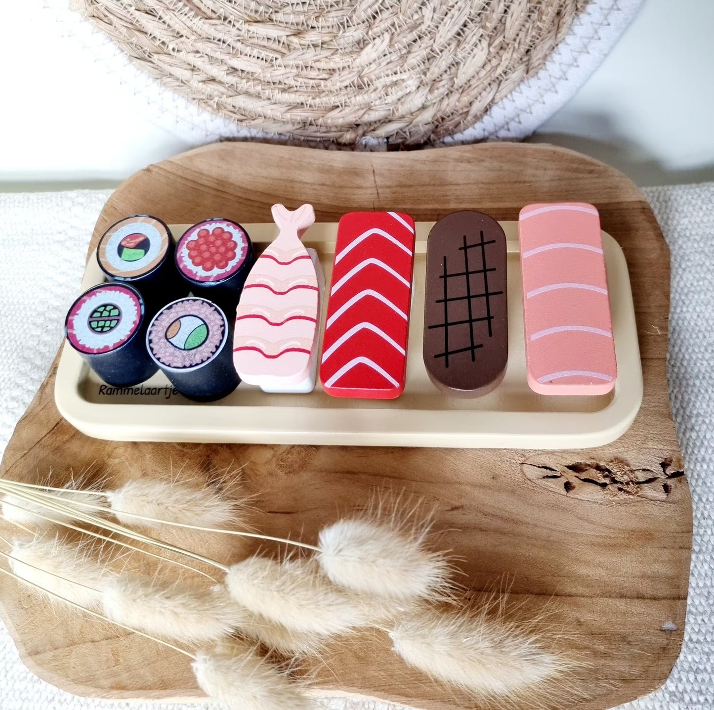 Set de jeu en bois Sushi