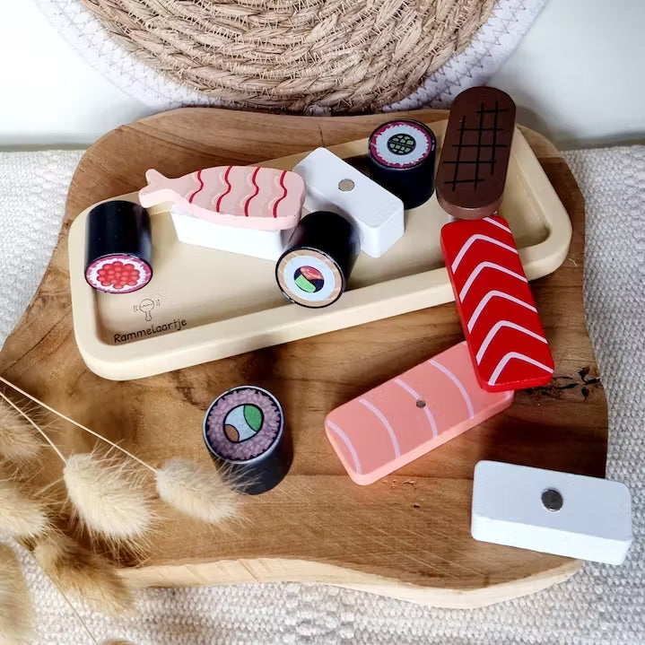 Set de jeu en bois Sushi