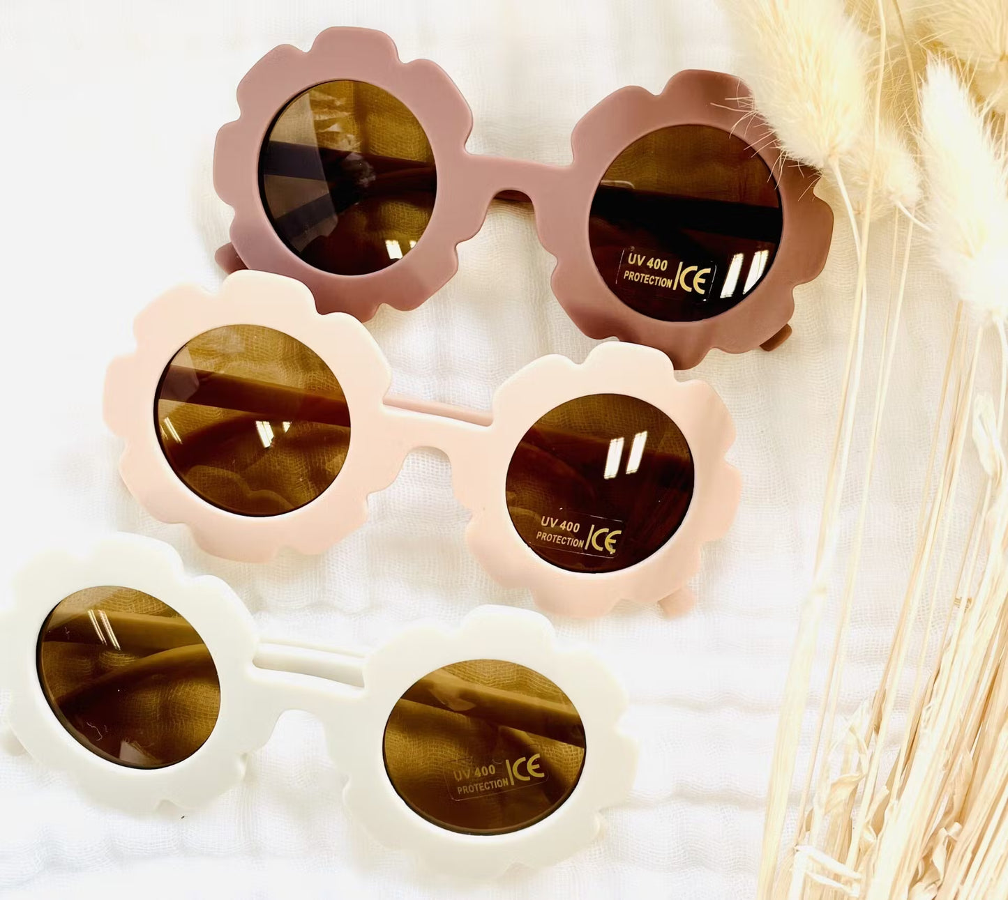 Lunettes de soleil fleur Victoire d'Avril