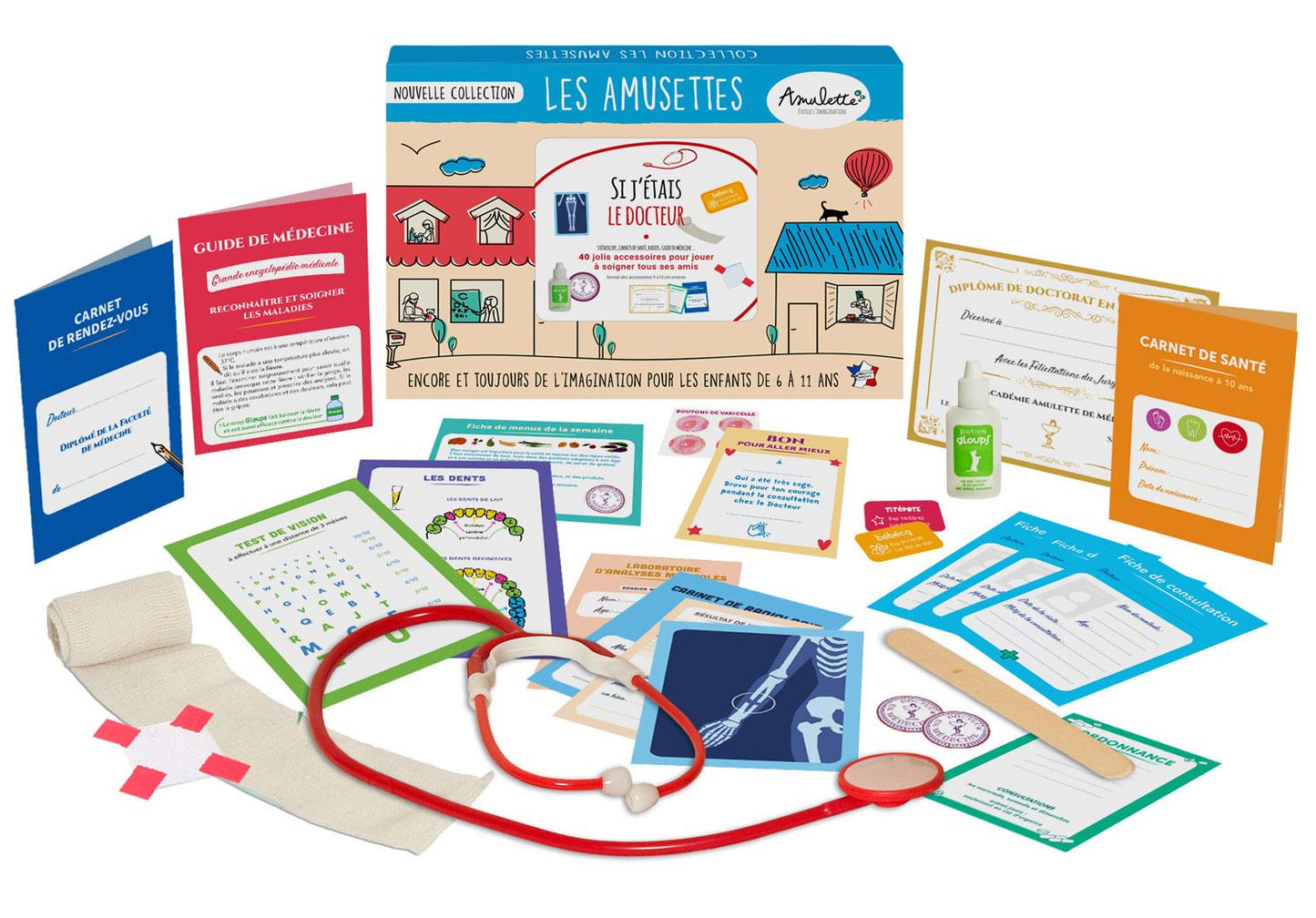 Coffret jeu d’imitation "Si j'étais le Docteur"