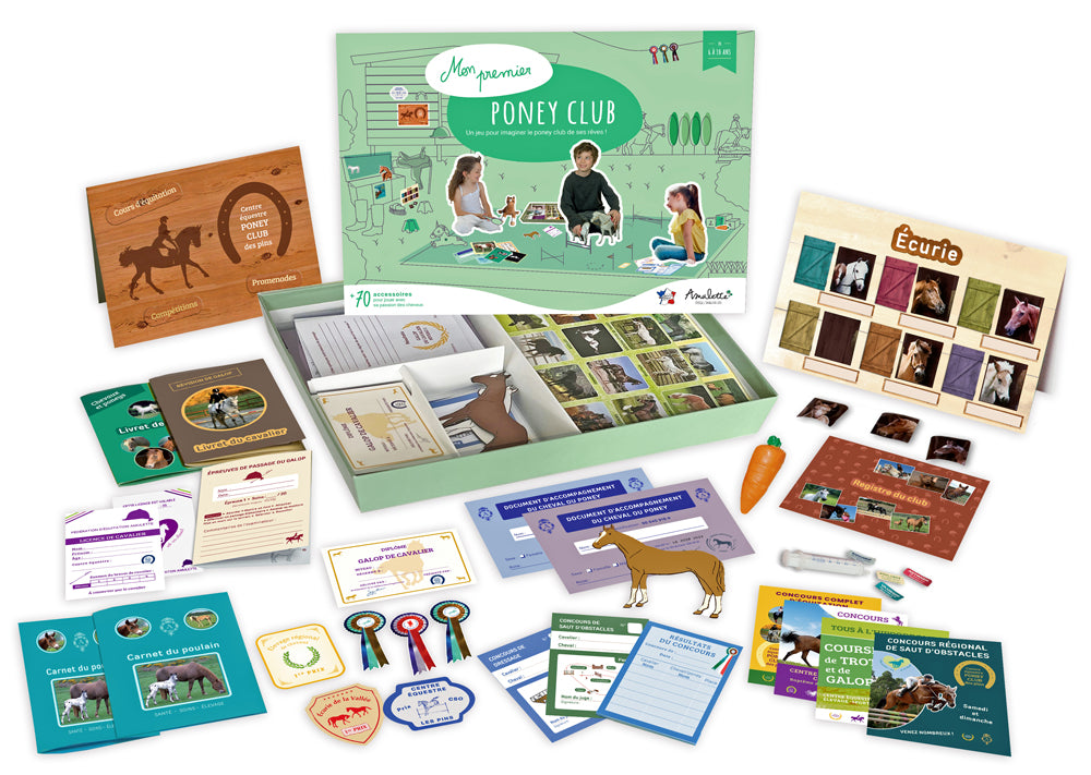 Coffret jeu d’imitation "Mon Poney Club"